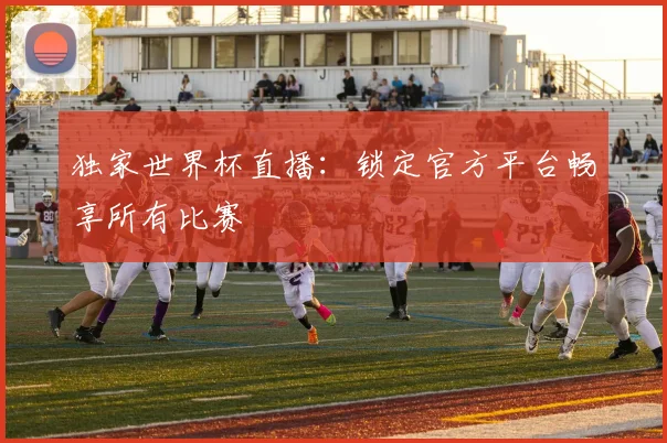 独家世界杯直播：锁定官方平台畅享所有比赛