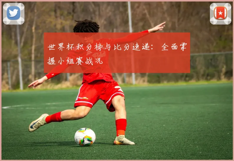 世界杯积分榜与比分速递：全面掌握小组赛战况